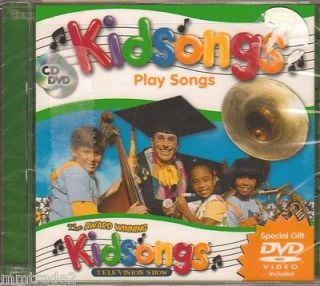  KIDSONGS Play Songs Television Show Music CD & DVD Video Included NEW