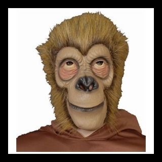 DELUXE PLANET OF THE APES COSTUME LATEX APE MASK BLONDE