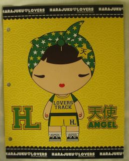 Harajuku Lovers Two 2 Pocket Folder, Track Angel, Gwen Stefani Mini 