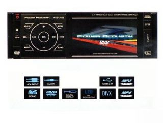 NEW POWER ACOUSTIK PTID 3600 3.6 CD/DVD Car Audio Player Monitor 