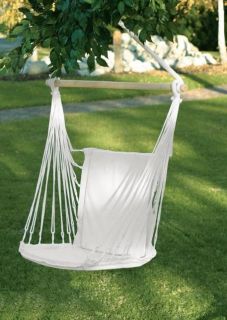 Soft Cotton Padded Swing Chair ~ Hang Indoor or Outdoor ~ BNIB ~ MSRP 