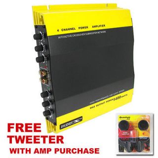 CH 1400W Car Audio Amplifier Power Amp Amps FREE GIFT Tweeters