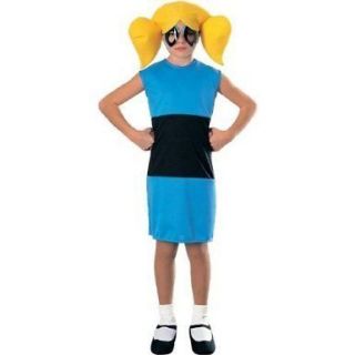 Powerpuff Girls BUBBLES Child Costume S 4 6 Small Girls The Halloween 