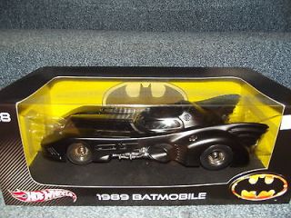 Hotwheels 1/18 1989 Batmobile batman NIB