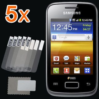 3X Matte Anti Glare Screen Protector For Samsung Galaxy Y Duos S6102