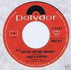   45 Coffee Toffee Squares 1960s Singapore Flower Power M  Canada