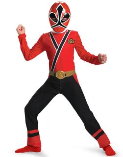 Power Ranger Red Ranger Samurai Classic Licensed Child Halloween 