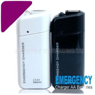 Battery Emergency USB Charger For LG E510 Optimus Hub Me P350 Pecan 