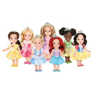 Disney Princess 6 inch Toddler Doll Collection Snow White Cinderella 