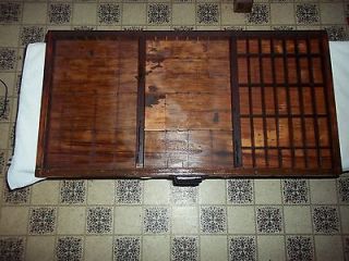 wood printers tray in Trays