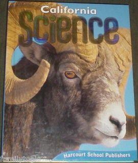 HARCOURT 5TH GRADE 5 SCIENCE LIFE EARTH PHYSICAL TEXT 2008 HOMESCHOOL