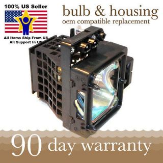    60WF655 Rear Projection TV Compatible Replacement Lamp with Housing