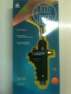 MAPP GAS SOLDERING TORCH WITH SELF IGNITION 360 Degree SWIVEL HEAD