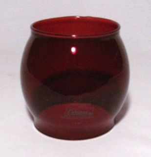 Coleman Lantern Globe   Red – For Model 200’s