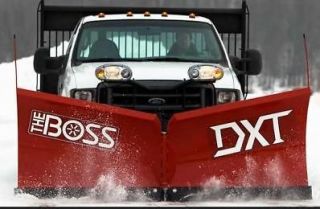 Boss New 10 Steel V DXT PLOW COMPLETE WITH SMART LOCKS AND WIRING