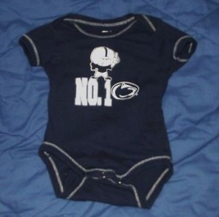 PENN STATE NITTANY LIONS ONESIE SIZE 12 MONTHS VERY NICE