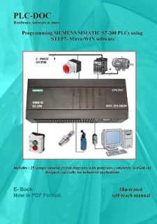 siemens simatic programming s7 200 PLC using step7 micro/win software 