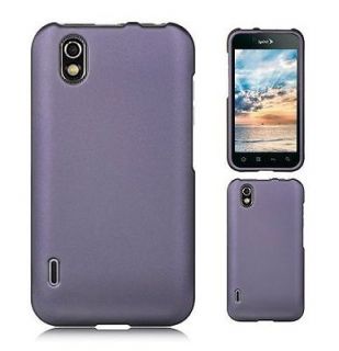 Perfect PURPLE Hard Skin Cover 4 Sprint / Boost LG MARQUEE LS855 