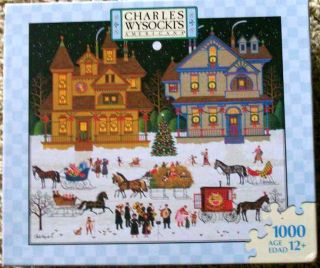 Charles Wysocki puzzle   Victorian Christmas