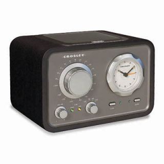 Crosley CR3005A Duet Retro Clock Radio AM/FM    New