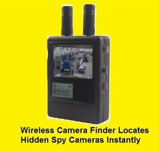 Bug Detector Camera Hunter Scanner Finds Wireless Hidden Spy Cameras 