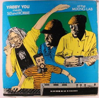 YABBY YOU Meets Sly And Robbie At The Mixing Lab (reggae vinyl LP)