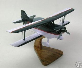 Pitts Special Aviat S2 Airplane Wood Model FreShp