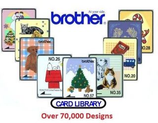 Machine Embroidery Over 70,000 Designs for Brother PES, ART, HUS 