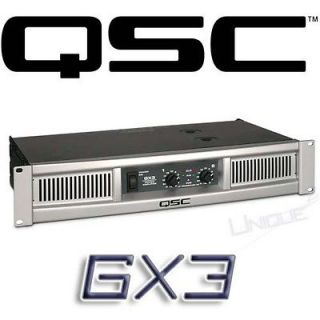 QSC GX3 GX 3 Stereo Power Amplifier 2 Channel DJ AMP