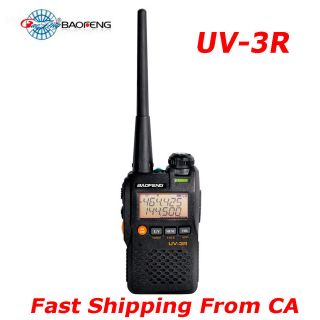   UV 3R Mark II UHF/VHF & Two Freq. display, Watch dual band radio UV3R