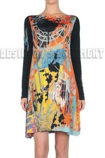 SAVE THE QUEEN colorful Woodland OPTIC OWL Runway dress NWT Authentic