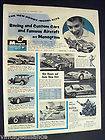 Vintage images of Airplane & Race Car Model Kits by Monogram 1965 