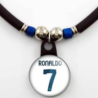 Cristiano Ronaldo #7 Real Madrid 2012 13 Home Jersey Necklace