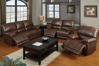 Sofa Loveseat Chair / Recliner Chair 3Pc Set Sectional Couch in 