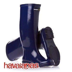 Havaianas Rain Boots Womens Wellington Boots   Navy Blue