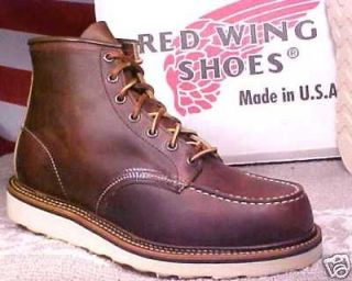 NEW WEDGE SOLE RED WING 1907 USA MADE BOOT MEN 13 D