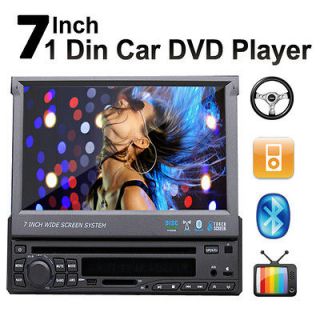   HD 7 LCD TOUCH SCREEN AUTO CAR DVD/CD/ PLAYER BT RADIO USB SD TV
