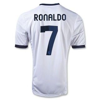 Nike Cristiano Ronaldo 7 Real Madrid Home Soccer Jersey White