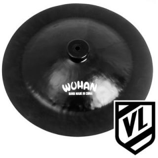 Wuhan 18 BLACK China Cymbal for your drum kit   NEW