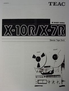 Teac X 10R in Reel to Reel Tape Recorders