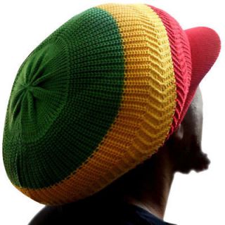   Irie Natty Dread Cap Hat Selassie Africa Reggae Jamaica Marley M/L