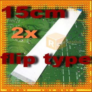 2x 15CM Flip Ribbon Cable for 1.8 ZIF Samsung Toshiba HDD Hard Disk 