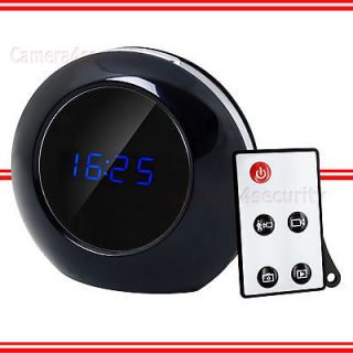 Mini Spy Remote Control Clock Hidden Camera Security Digital Video 