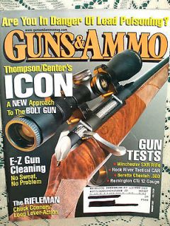 GUNS & AMMO 2/2007~T/C ICON~WINCHESTER SXR~REMINGTON CTi~ROCK RIVER A4 