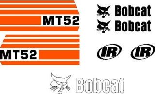 MT52 MT55 decal kit sticker replacement bobcat style set