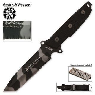 Smith & Wesson® Homeland Security Survival Knife with Urban Titanium 