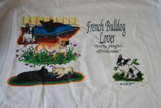 French Bulldog Dogs Dog Lover T Tee Shirt Clothes New