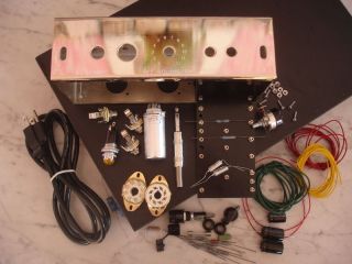   Chassis Kit Tube Amp Amplifier Parts Multicomp Caps IRC Resistors