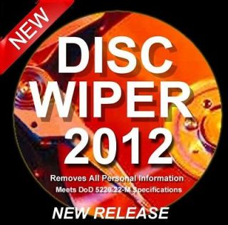 disc wiper 2012 hard drive eraser disk wipe erase beyond