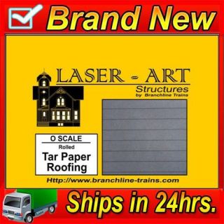 Branchline Trains Laser Art #946 O Rolled Tar Paper Roofing